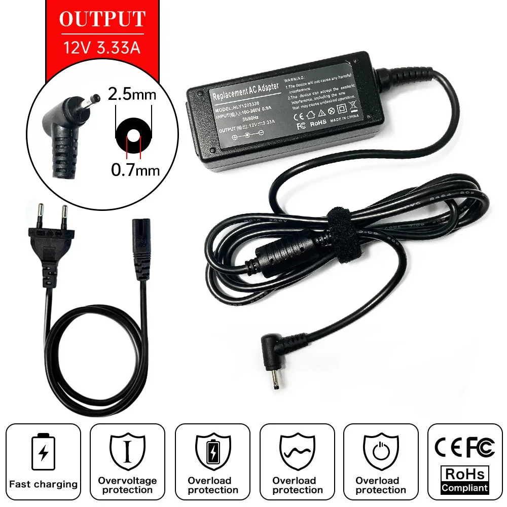 Laptop Accessories Shop - 12V 3.33A Laptop Ac Adapter Charger