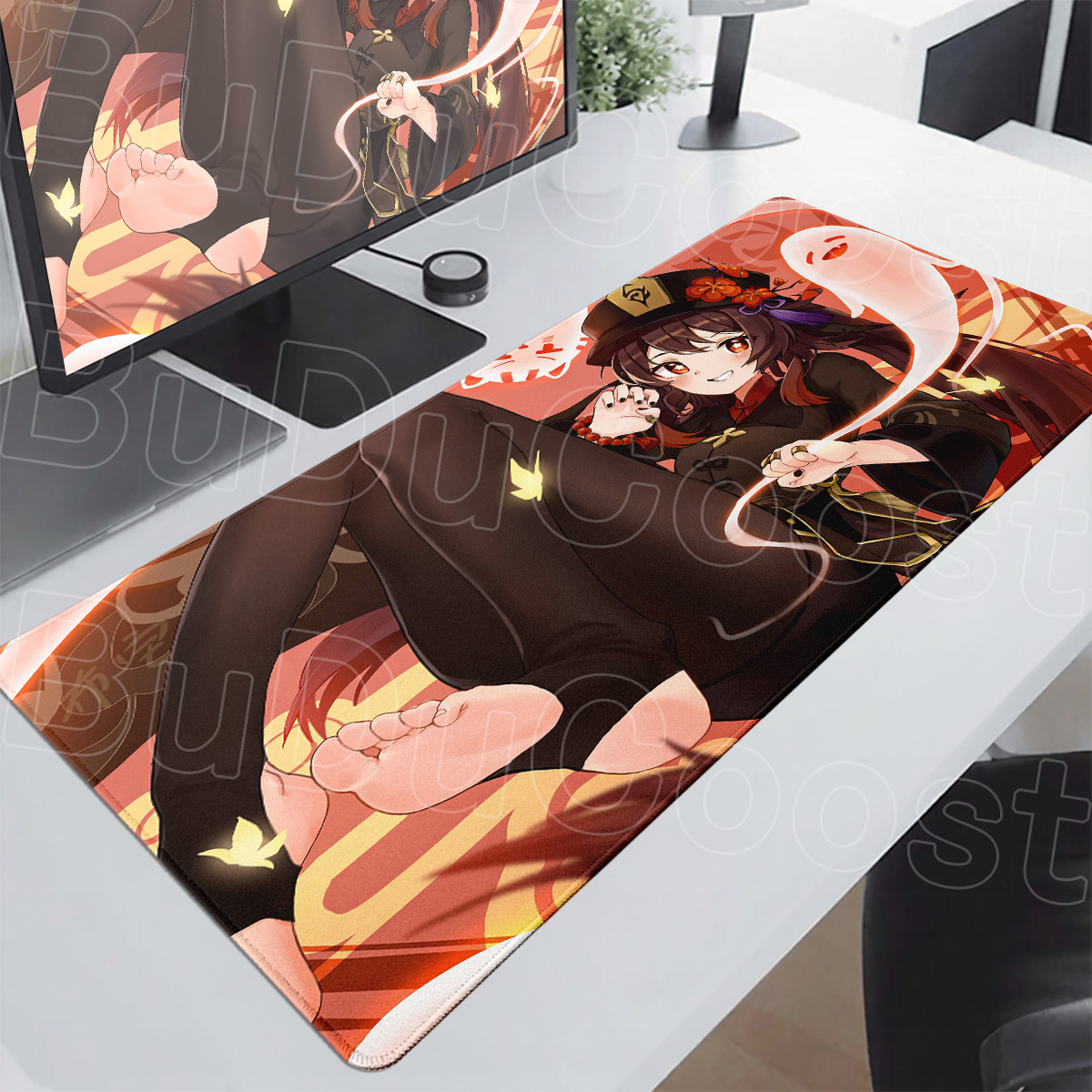 Laptop Accessories Bundle - Genshin Impact Hu Tao Mouse Pad