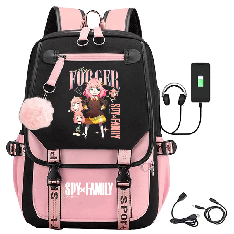 Laptop Accessories Women - New Spy x Family Backpacks Teenage