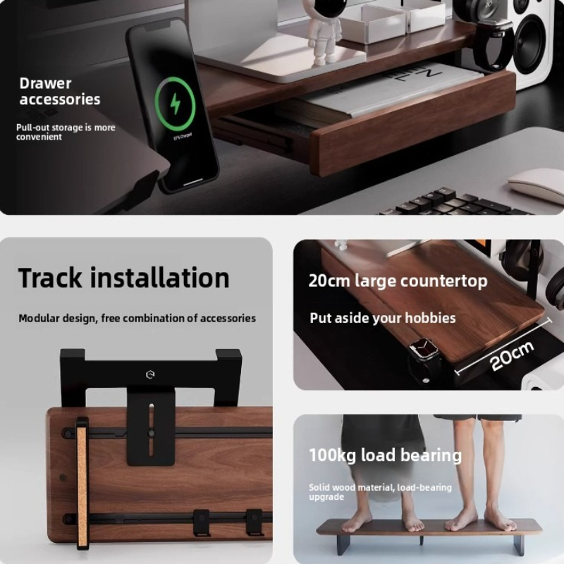 Laptop Accessories Gadgets - Z3 Pro Accessory Monitor Metal Storage