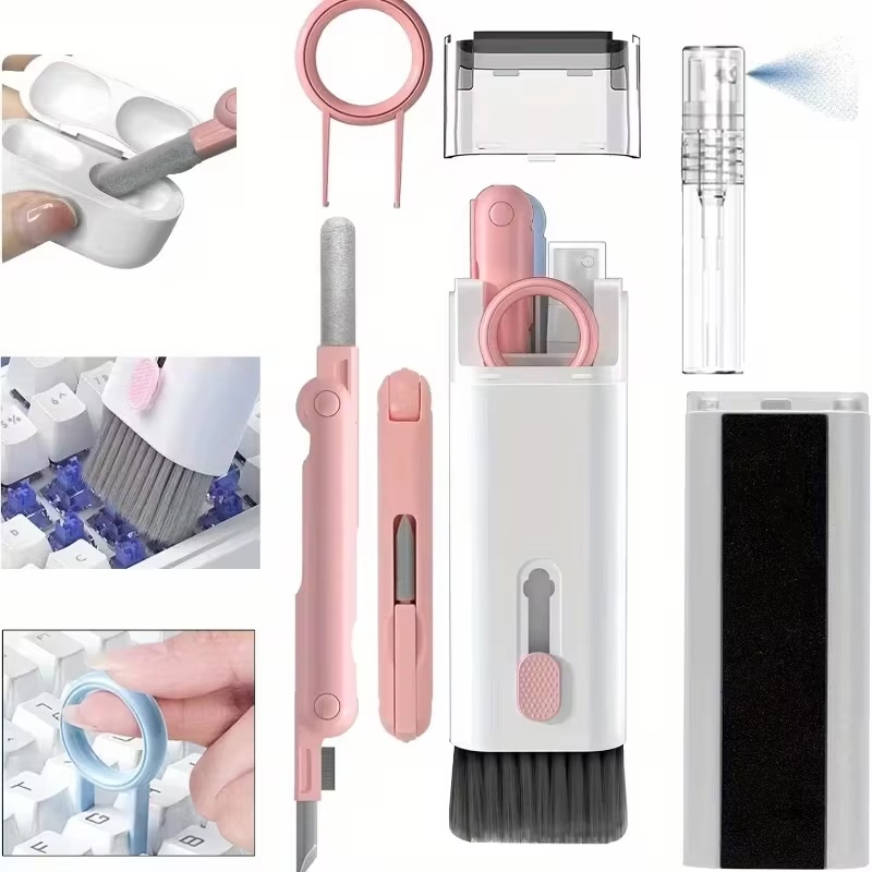 Laptop Accessories Headphones - 7 In 1 Earphone Cleaner Brush
