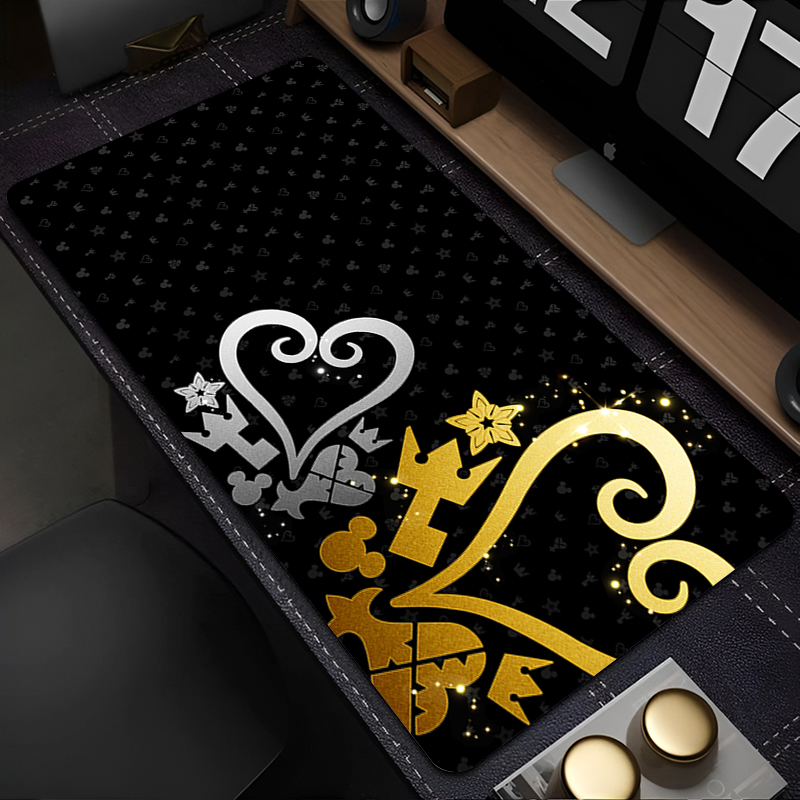 Laptop Accessories Bundle - Black And White Anime Desktop Mat