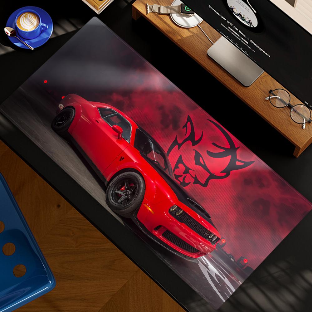 Laptop Accessories Bundle - D-DodgeS Car Cool Mouse Pad XXL
