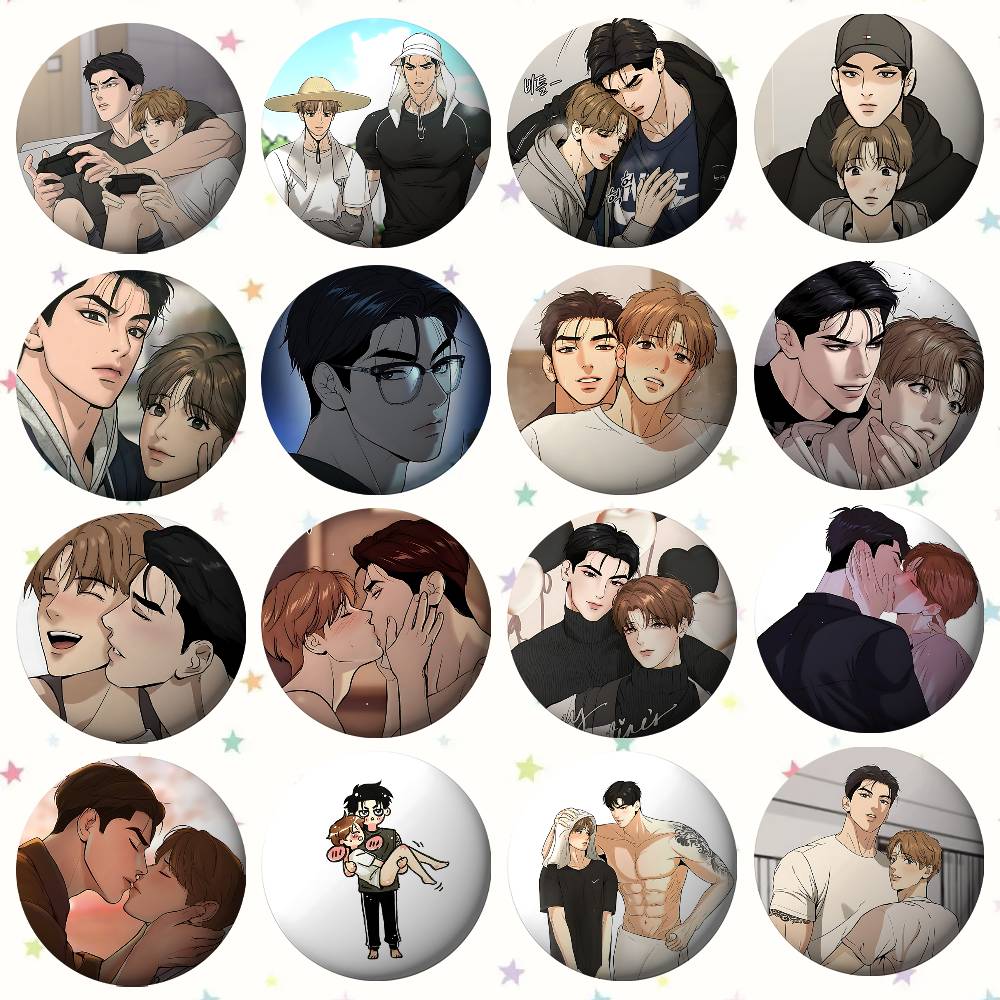 Laptop Accessories Gadgets - Korean Manga Button Pin Bl Manhwa