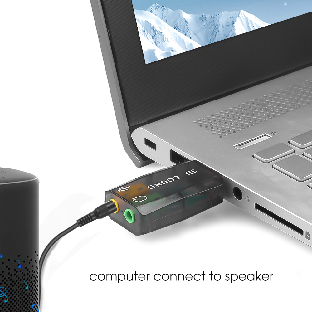 Mini External Usb To 3.5mm Mic - Laptop Accessories Headphones recension och pris
