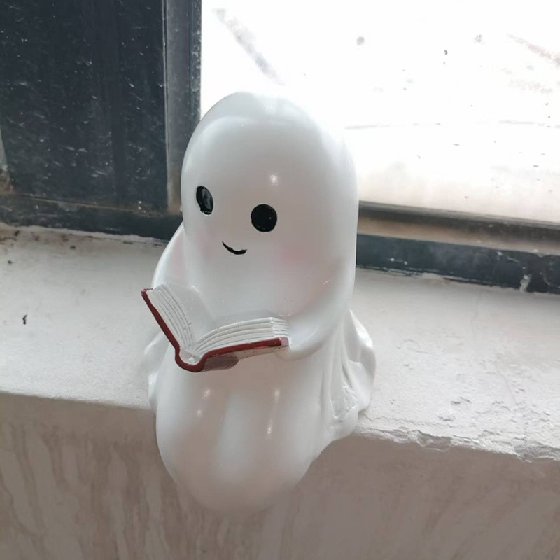 New Cute Ghost Reading Book La - Laptop Accessories Light recension och pris