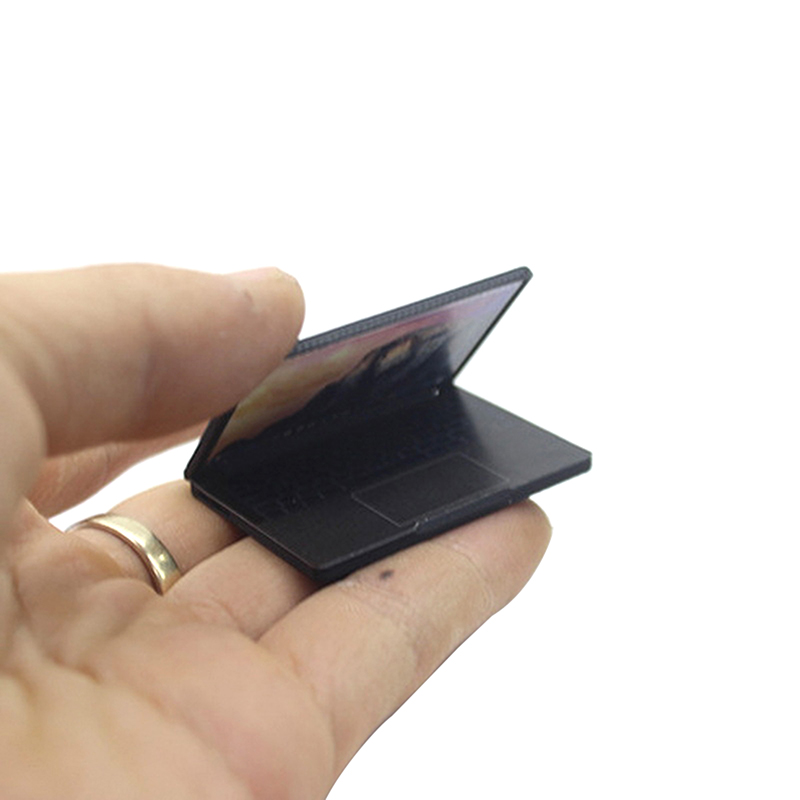 * Cute Simulation 1:12 Mini La - Laptop Accessories Diy recension och pris