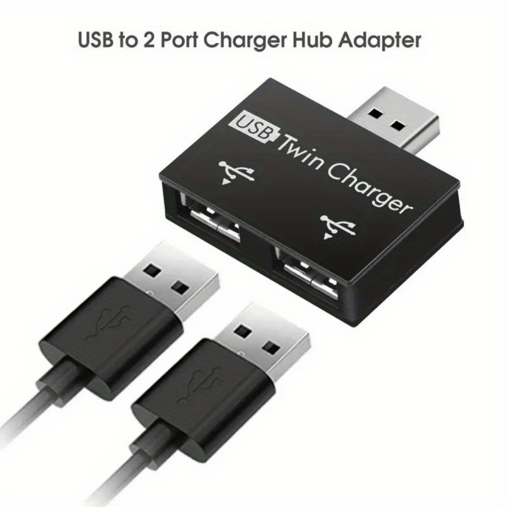 USB2.0 Splitter 1 Male To 2 Po - Laptop Accessories Gadgets recension och pris