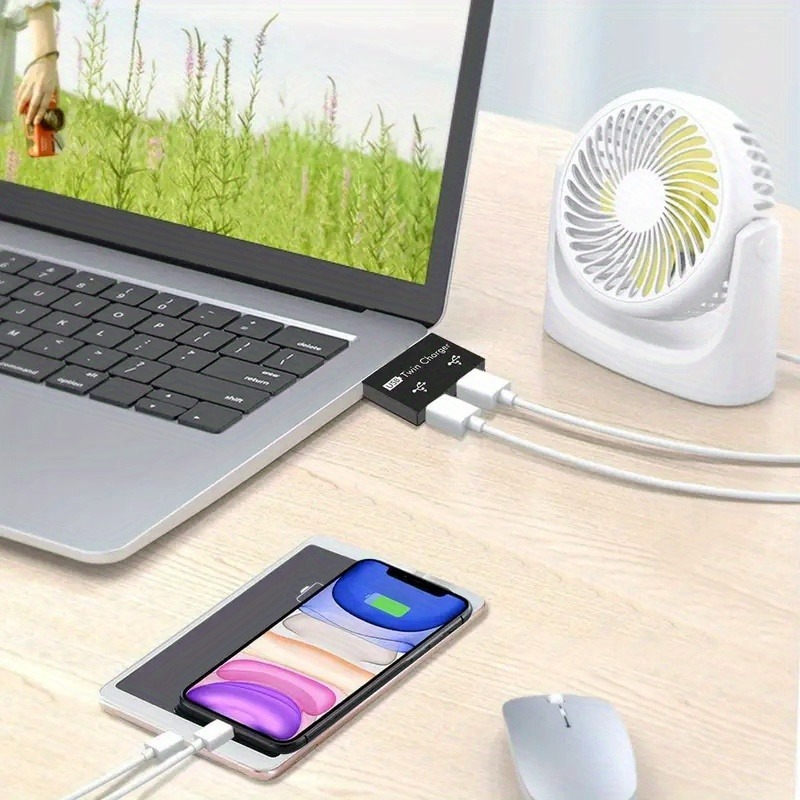 USB2.0 Splitter 1 Male To 2 Po - Laptop Accessories Gadgets recension och pris