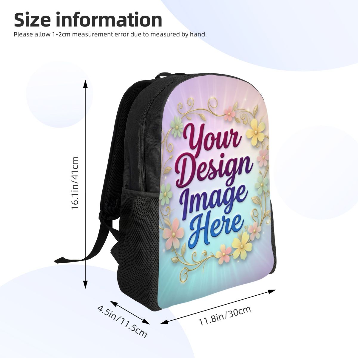 Custom Your Photo Logo Text La - Laptop Accessories For Students recension och pris