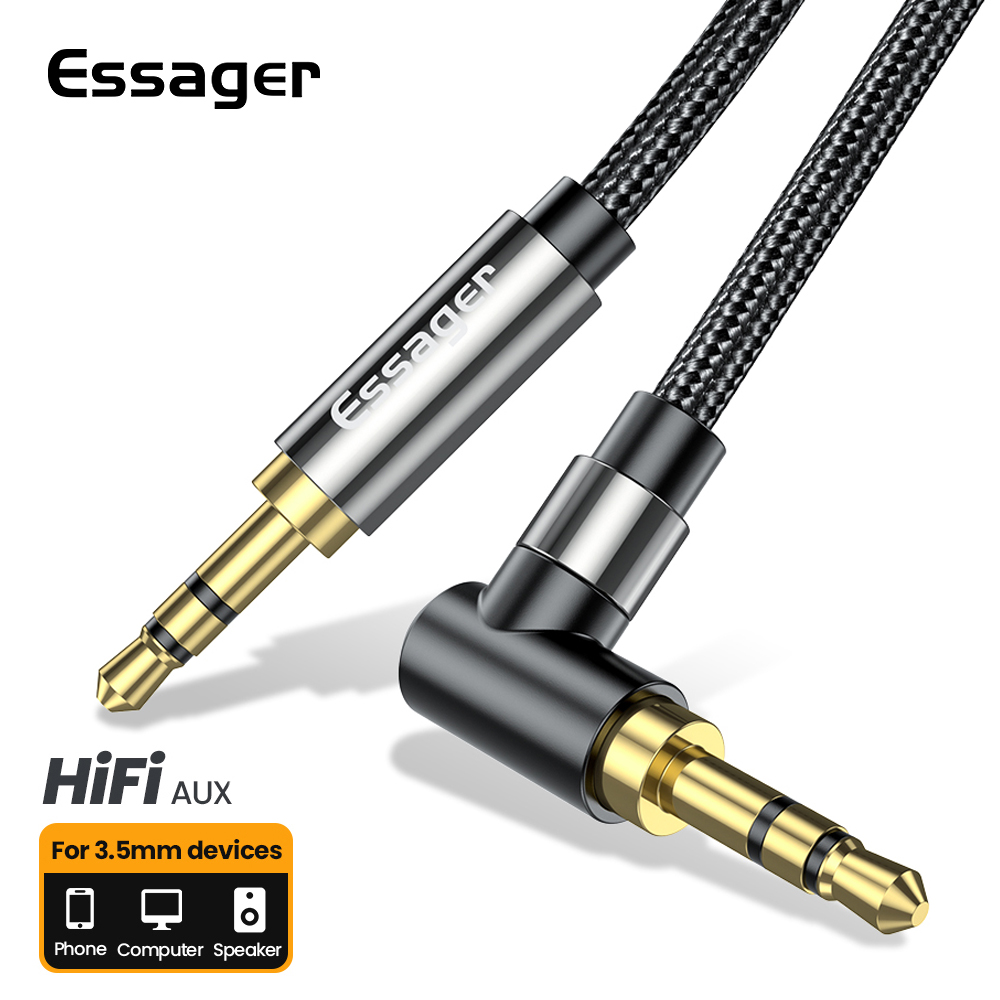 Essager Aux Extension Cable 3. - Laptop Accessories Headphones recension och pris