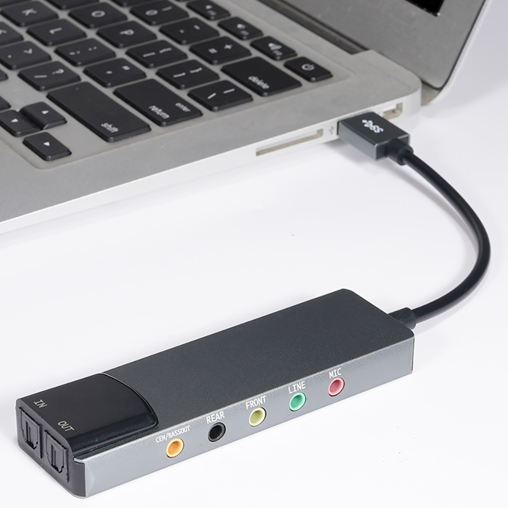 External USB Optical Sound Car - Laptop Accessories Headphones recension och pris