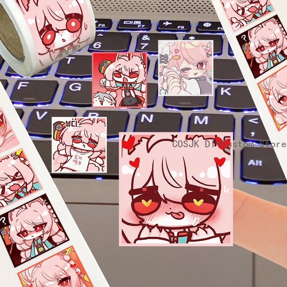 500Pc/Roll Anime Zenless Zone  - Laptop Accessories For Students recension och pris