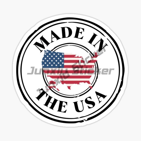 MADE IN USA Flag Vinyl Car Sti - Laptop Accessories Diy recension och pris