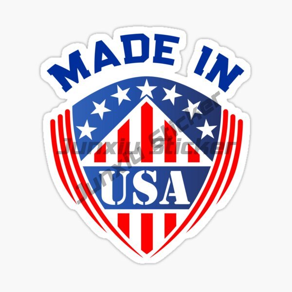 MADE IN USA Flag Vinyl Car Sti - Laptop Accessories Diy recension och pris