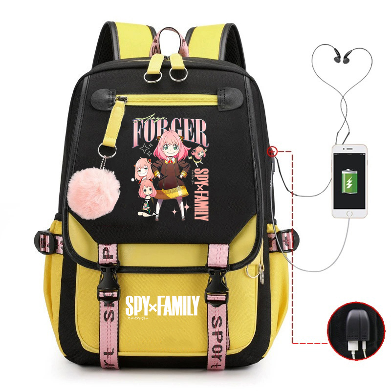 New Spy x Family Backpacks Tee - Laptop Accessories Women recension och pris