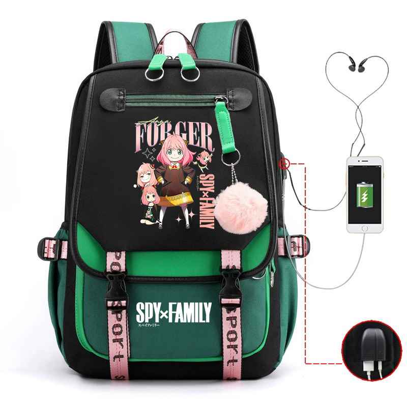 New Spy x Family Backpacks Tee - Laptop Accessories Women recension och pris