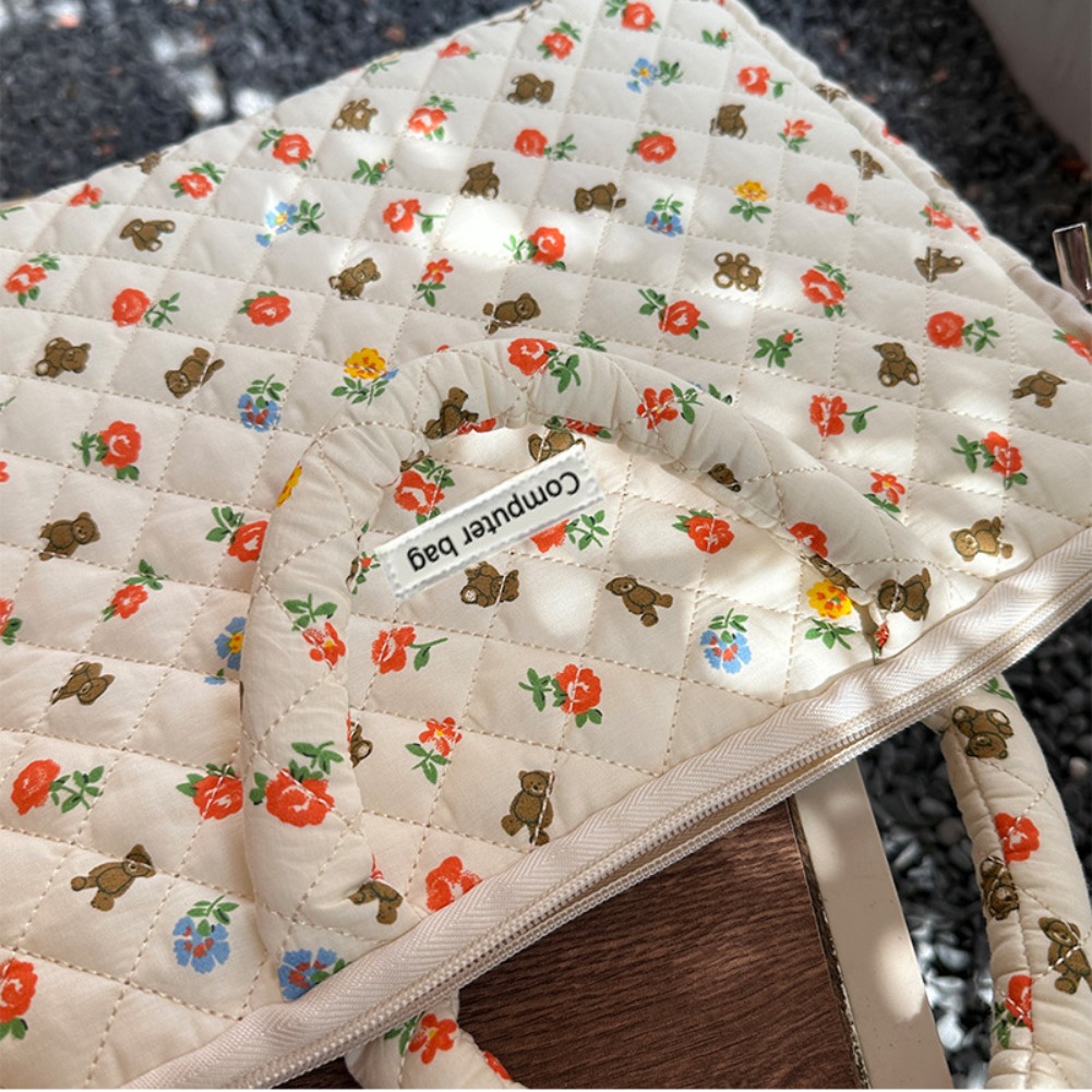 Korean Floral Laptop Bag 14/16 - Laptop Accessories Women recension och pris