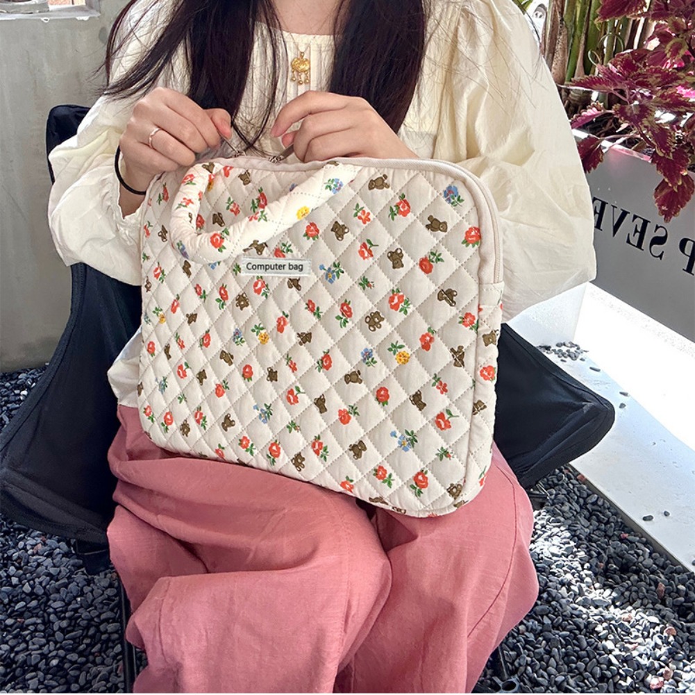 Korean Floral Laptop Bag 14/16 - Laptop Accessories Women recension och pris