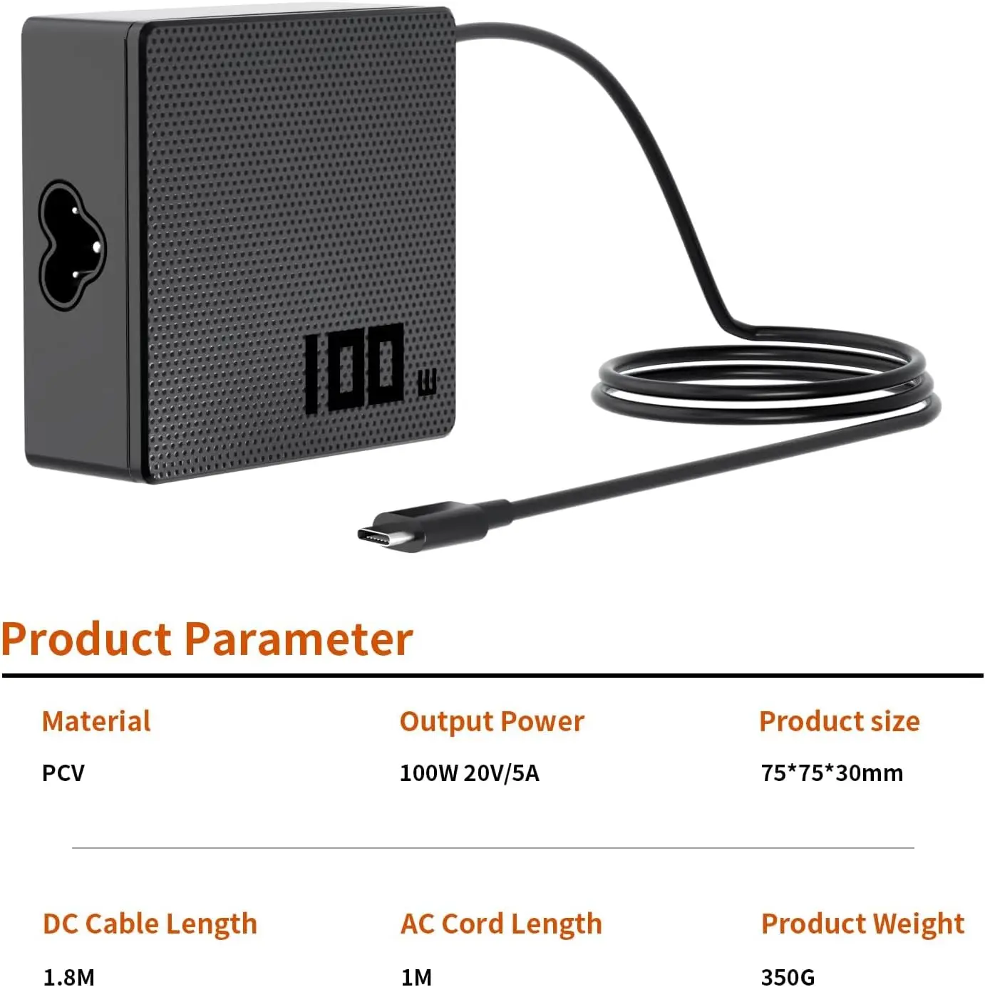 20V 5A 100W Laptop Ac Adapter  - Laptop Accessories Shop recension och pris