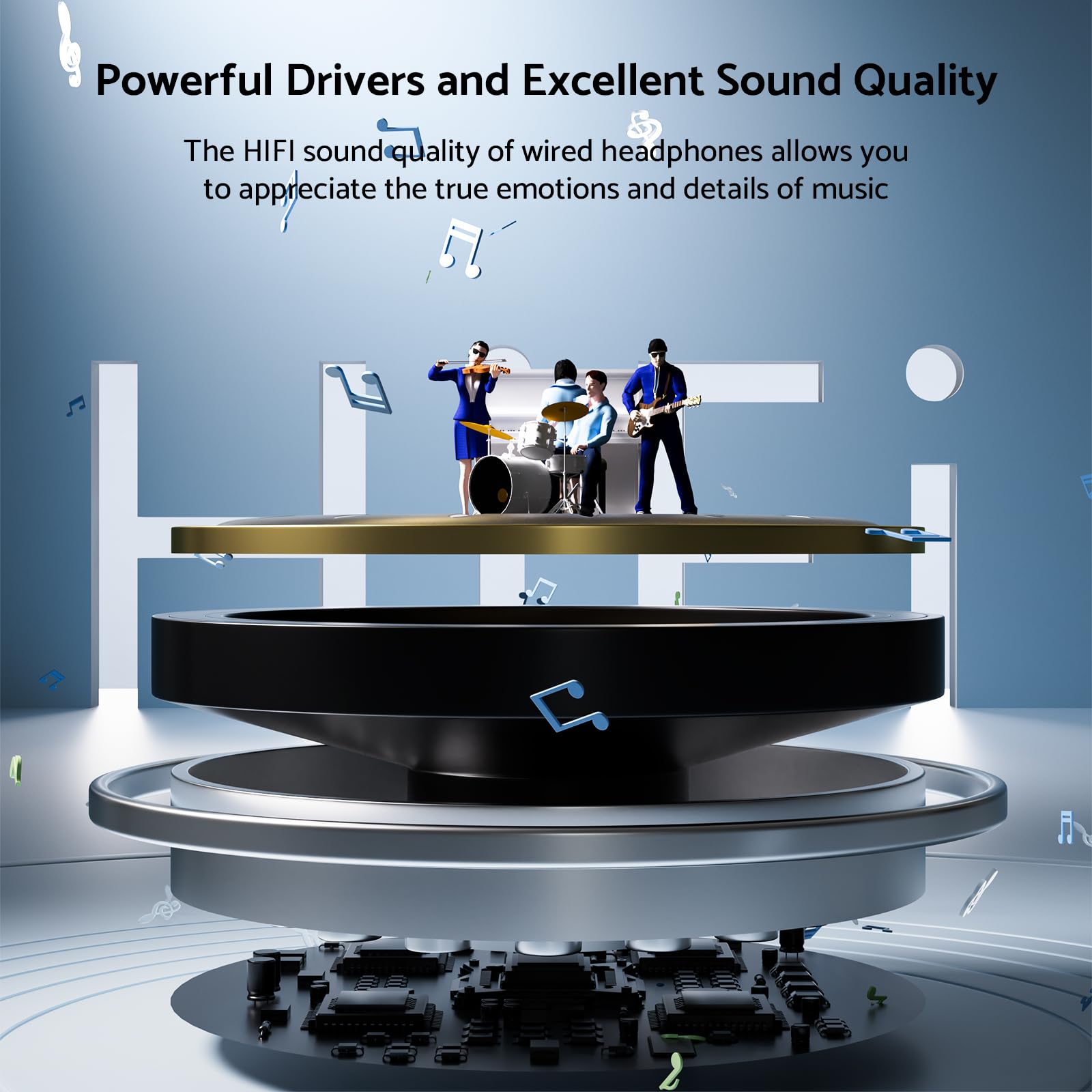 HiFi Surround Headphones Bass  - Laptop Accessories Headphones recension och pris