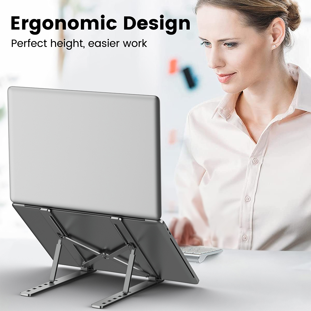 Adjustable Laptop Holder Alumi - Laptop Accessories Gadgets recension och pris