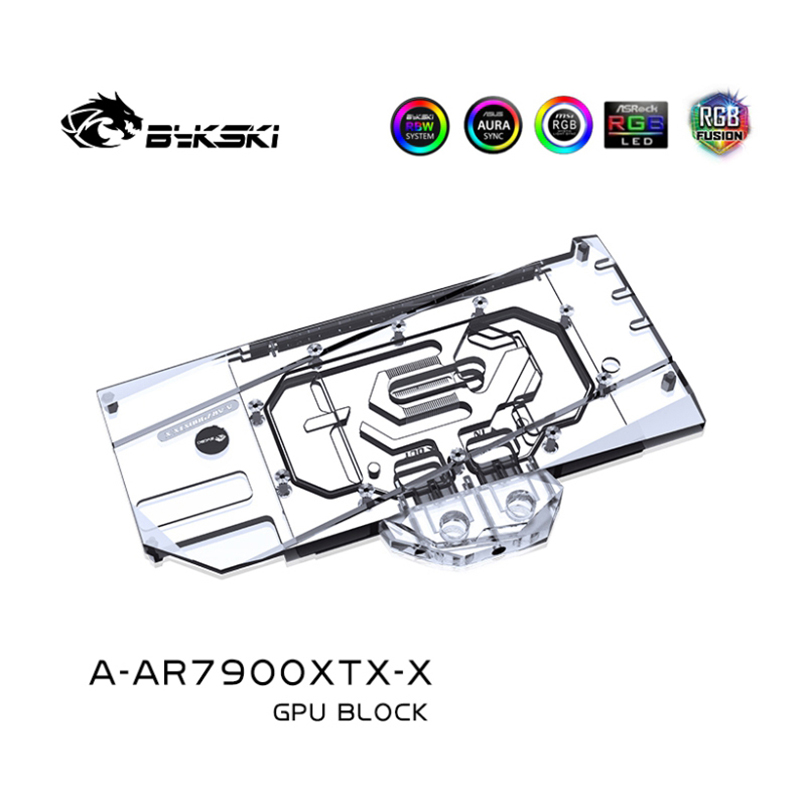 Bykski Water Block Use for ASR - Amd Vga Rx 7900 Xtx recension och pris