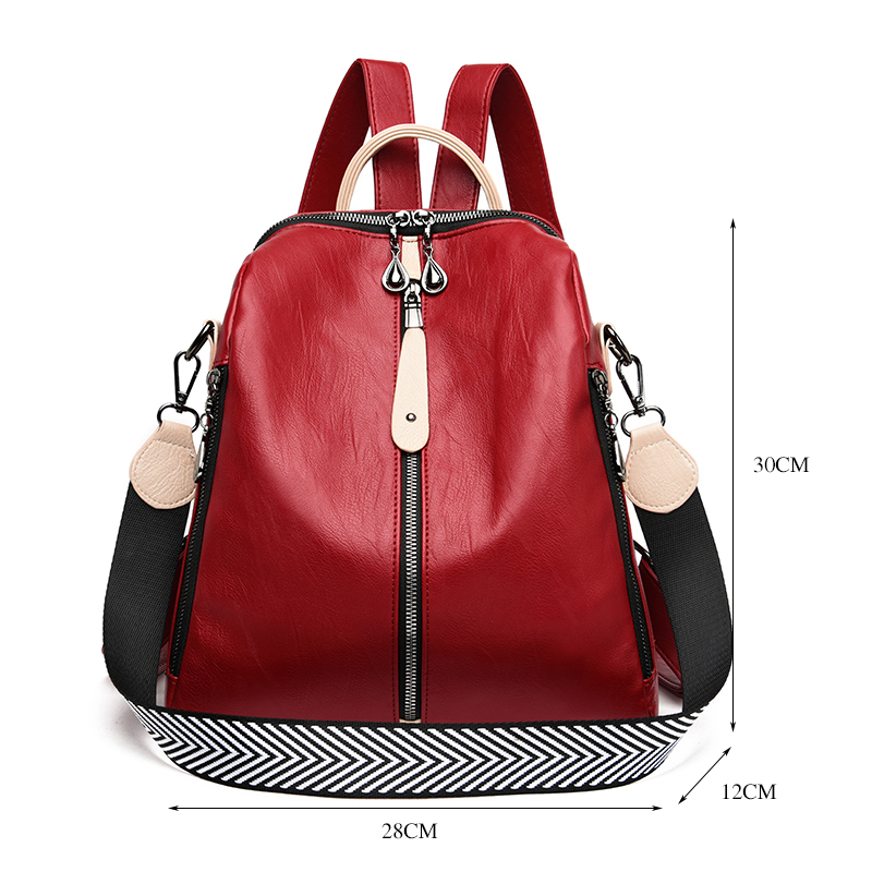 Fashion Backpack Women Soft Le - Laptop Accessories Women recension och pris