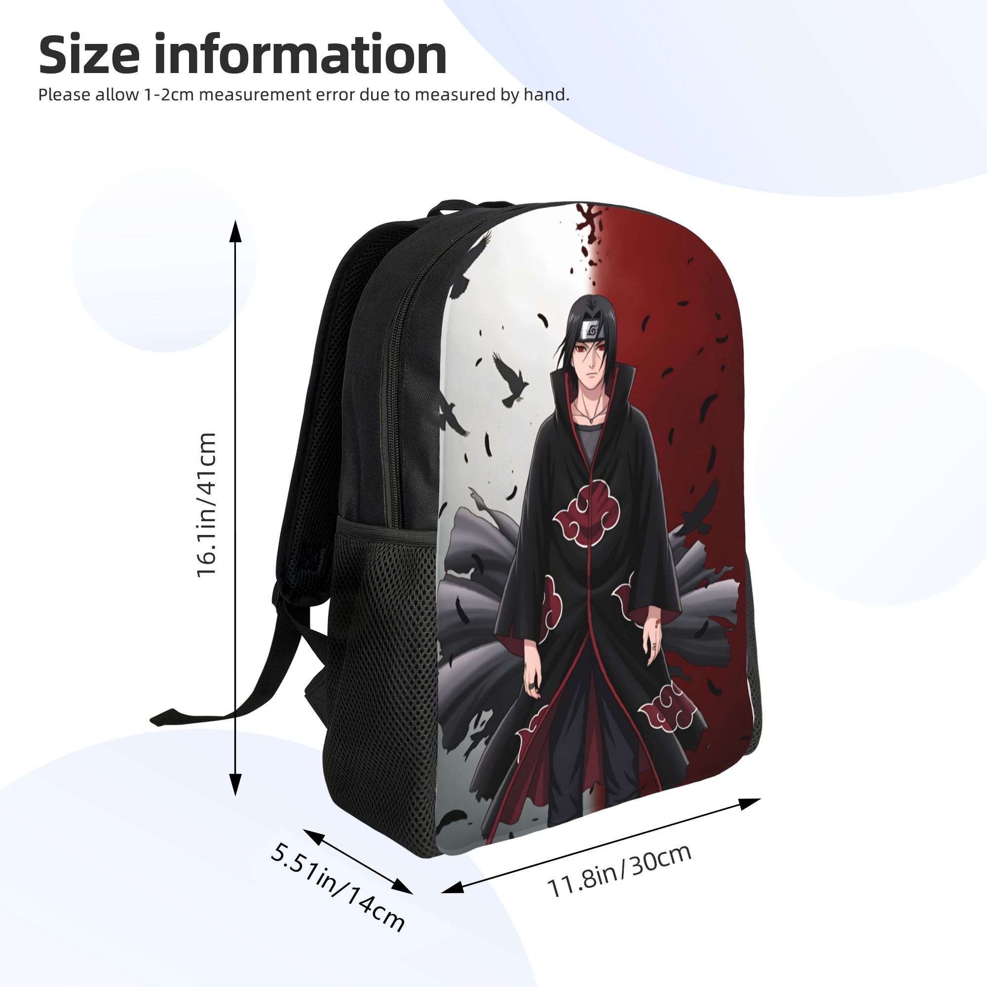 N-Narutoes Uchihas Sasukes Bac - Laptop Accessories For Students recension och pris
