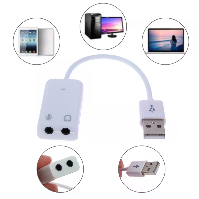 2.0 3d 7.1 5HV2 Adapter Usb to - Laptop Accessories Headphones recension och pris