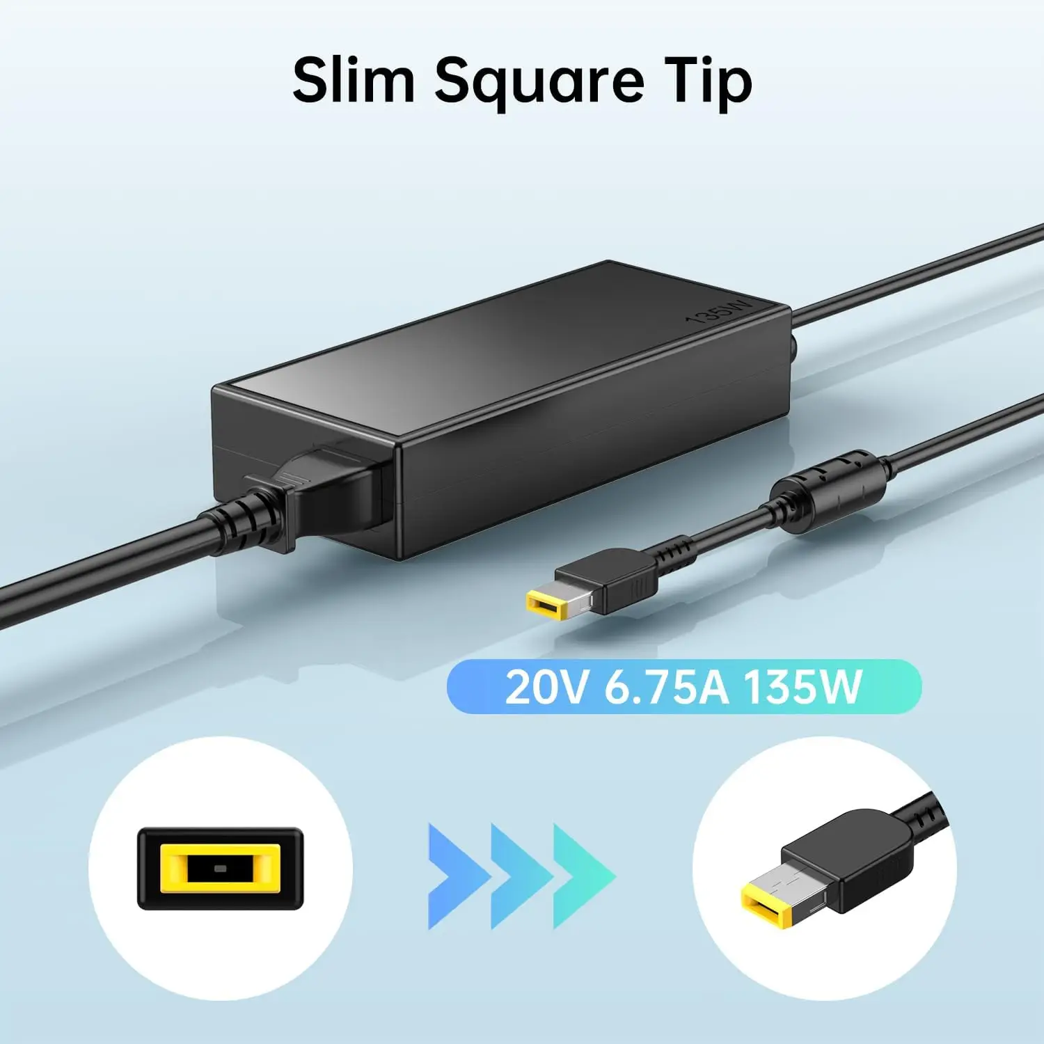20V 6.75A 135W Laptop Ac Adapt - Laptop Accessories Shop recension och pris