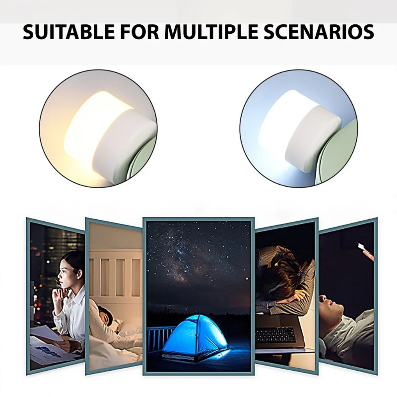 Mini USB Night Light Warm Whit - Laptop Accessories Light recension och pris