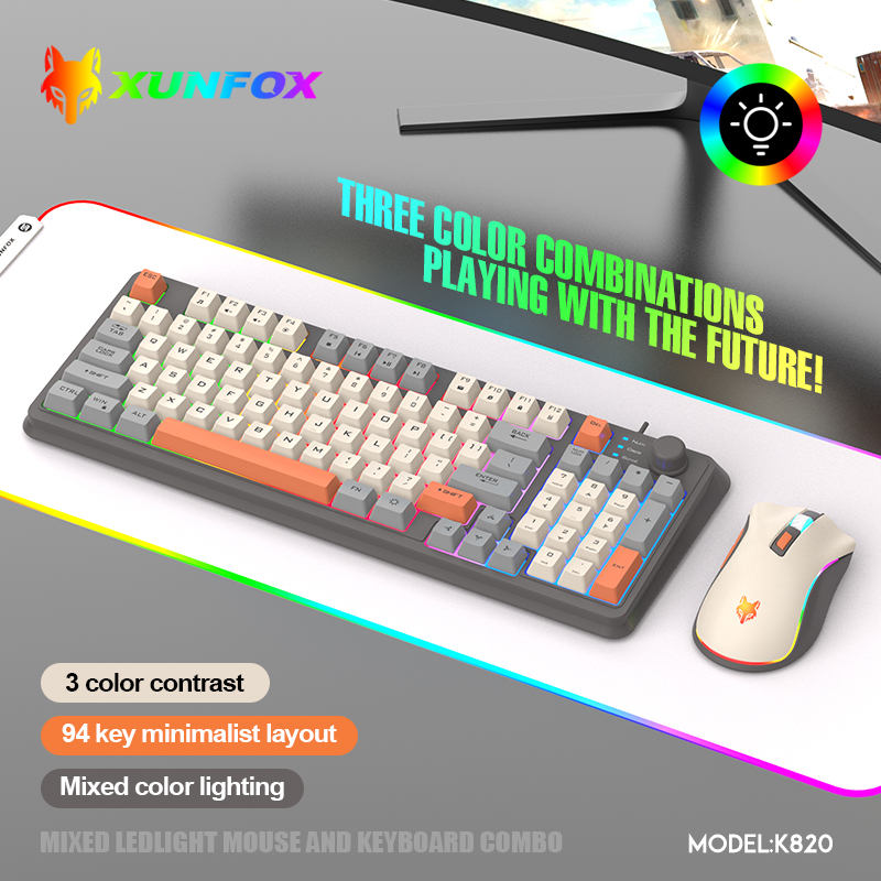 K820 USB Wired Game Keyboard M - Laptop Accessories Women recension och pris
