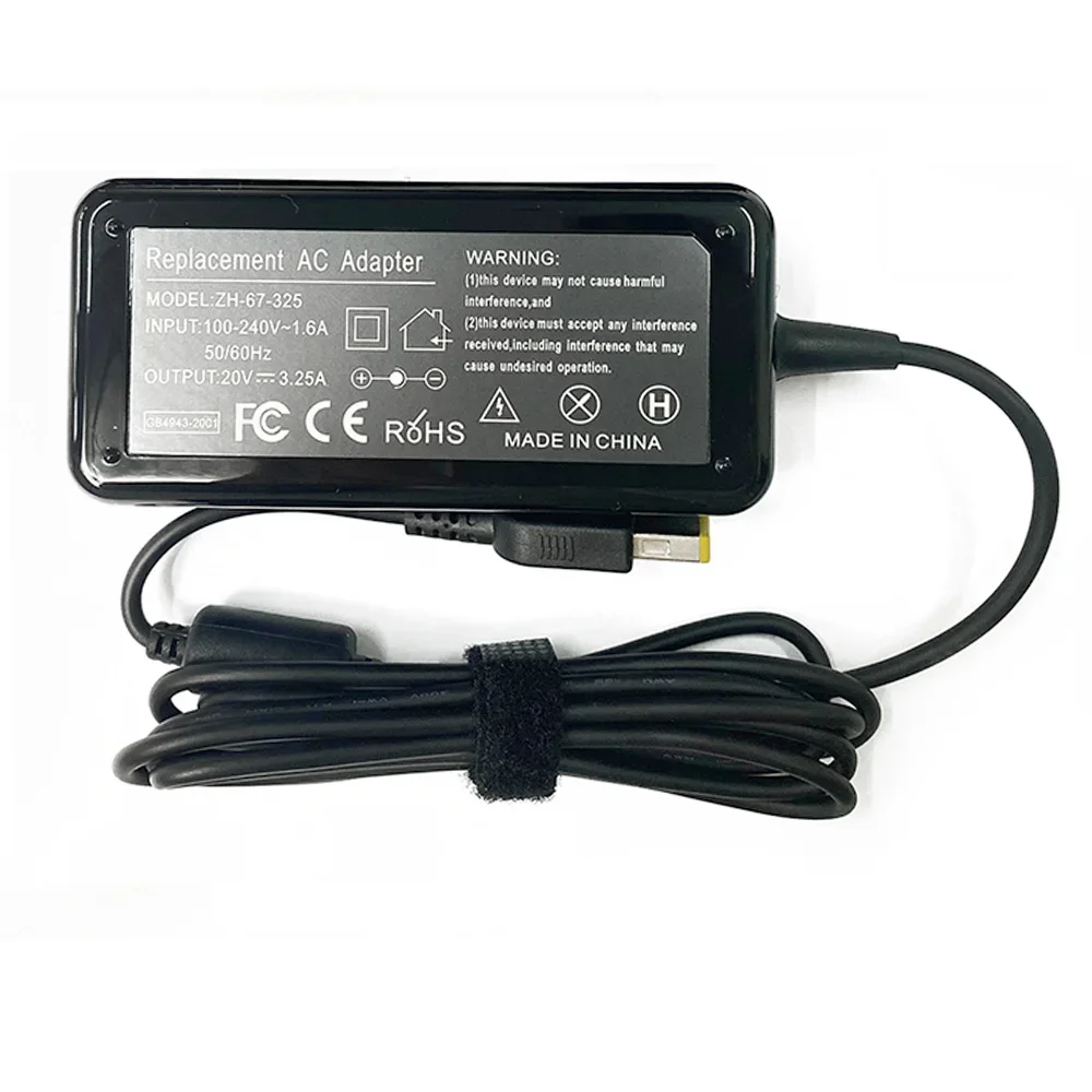 20V 3.25A Laptop AC Adapter Ch - Laptop Accessories Shop recension och pris
