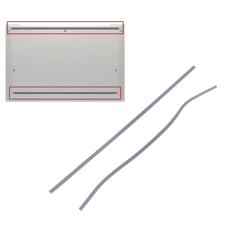 Hot 1Pc Laptop Rubber Strip Fo - Laptop Accessories Diy recension och pris