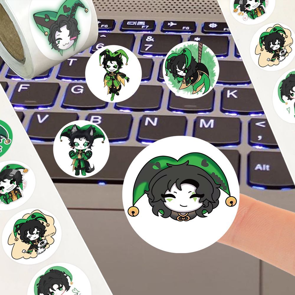 500Pc/Roll Anime The Freak Cir - Laptop Accessories Diy recension och pris