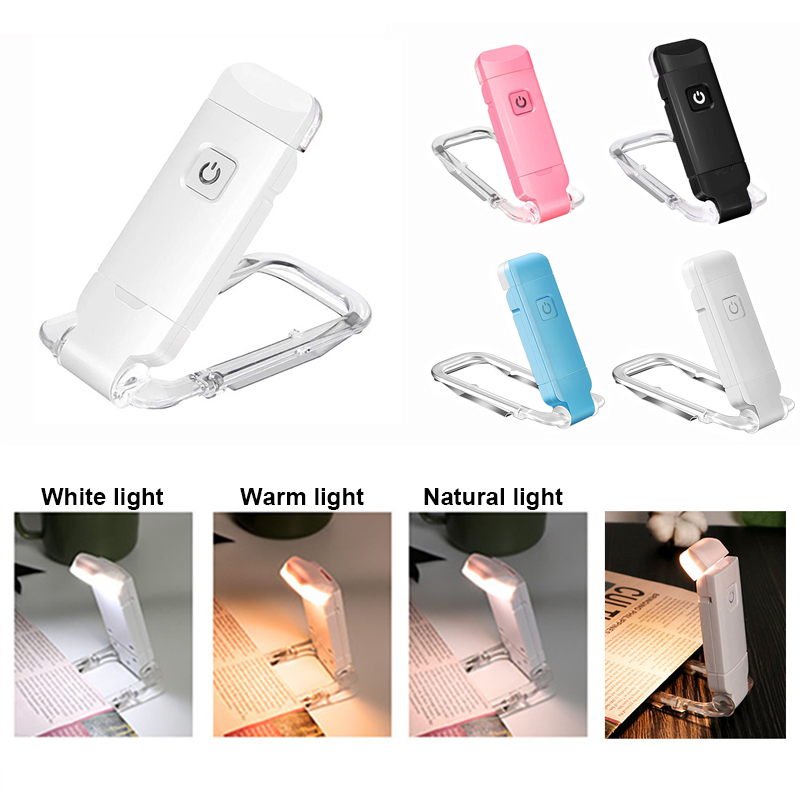 Reading Light Clip on Book Lam - Laptop Accessories Light recension och pris
