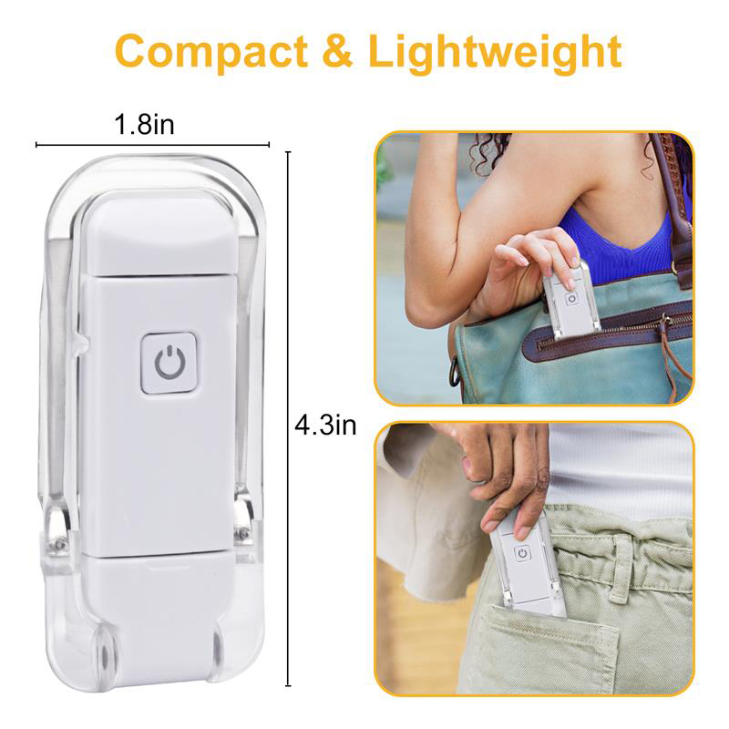 Reading Light Clip on Book Lam - Laptop Accessories Light recension och pris