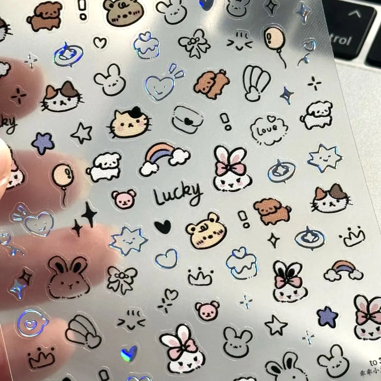 3Pcs mini Cartoon Puppy Bunny  - Laptop Accessories Headphones recension och pris