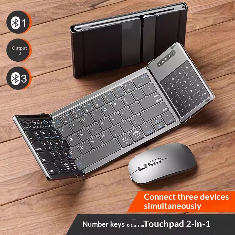 Mengzu Tri Fold Wireless Bluet - Laptop Accessories Toys recension och pris
