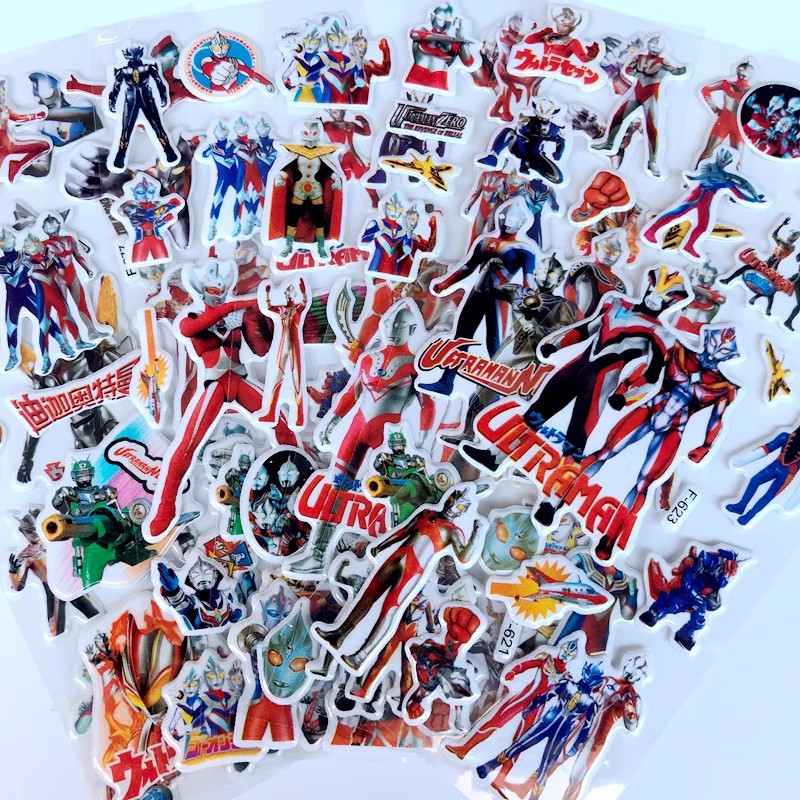 10pcs Cartoon Ultraman 3D Bubb - Laptop Accessories Diy recension och pris