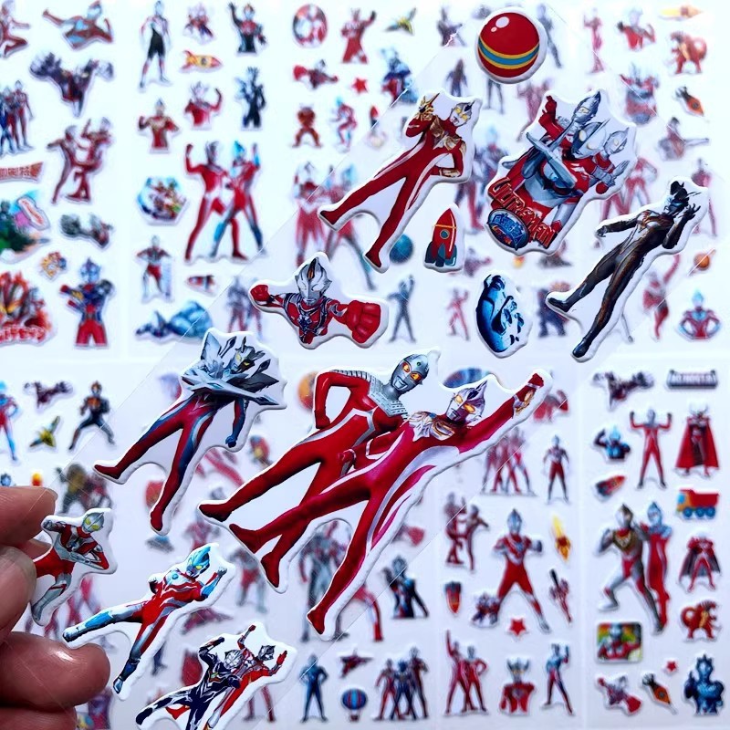 10pcs Cartoon Ultraman 3D Bubb - Laptop Accessories Diy recension och pris