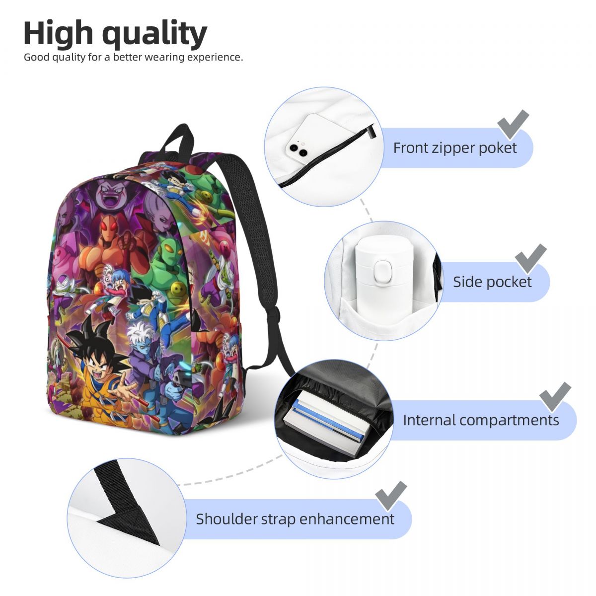 Dragon Ball DAIMA Fashion Back - Laptop Accessories Women recension och pris